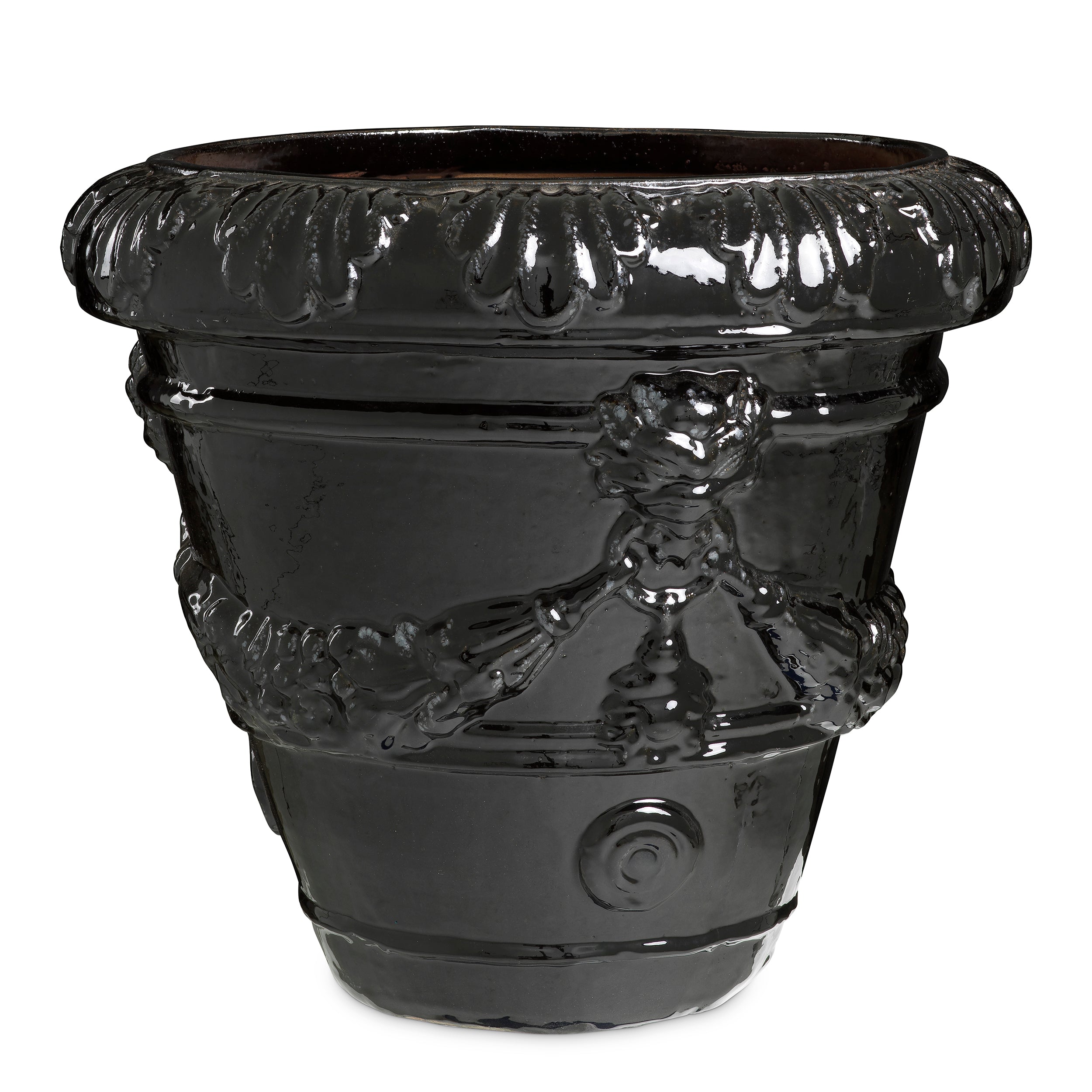 Plantenpot Toulon Zwart