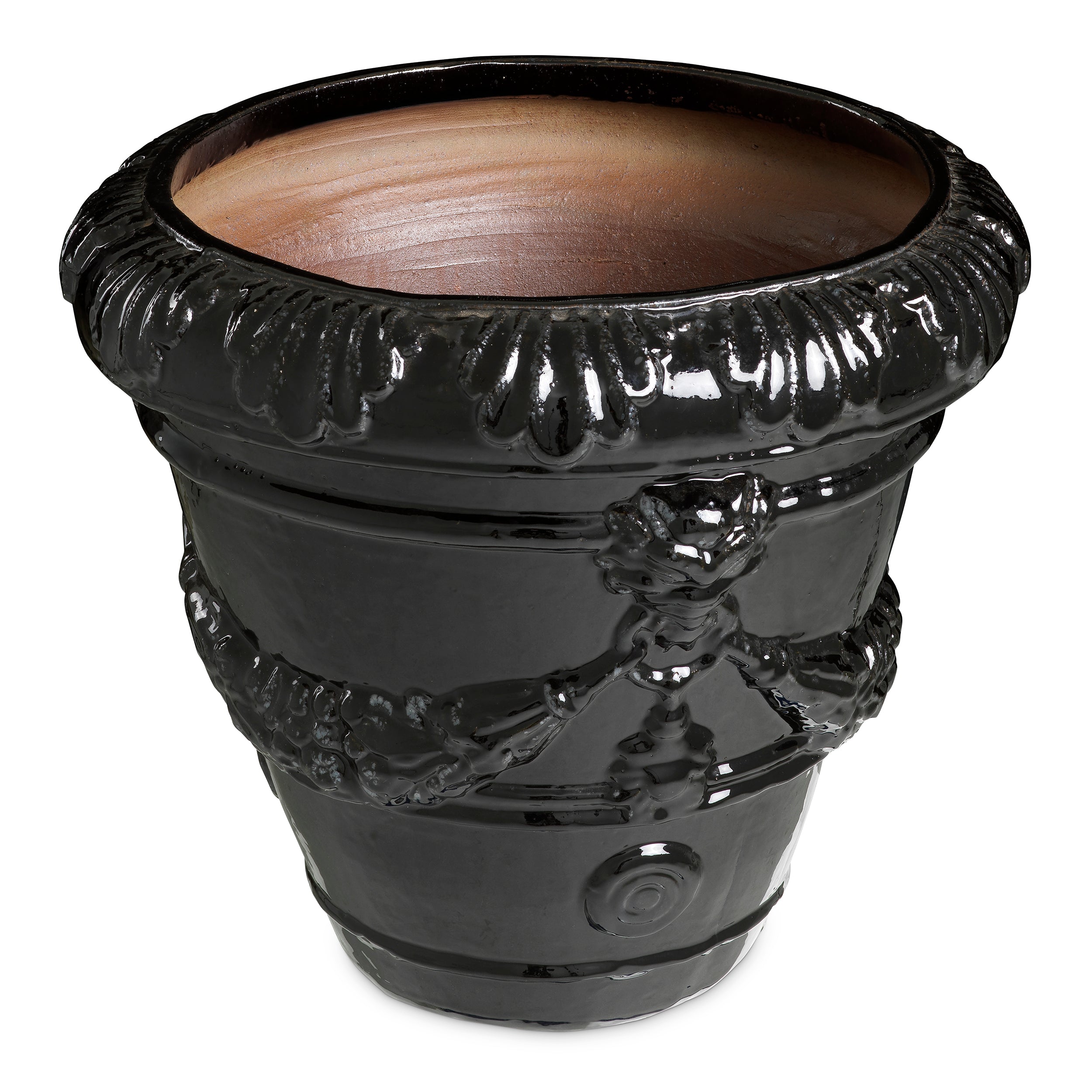 Plantenpot Toulon Zwart