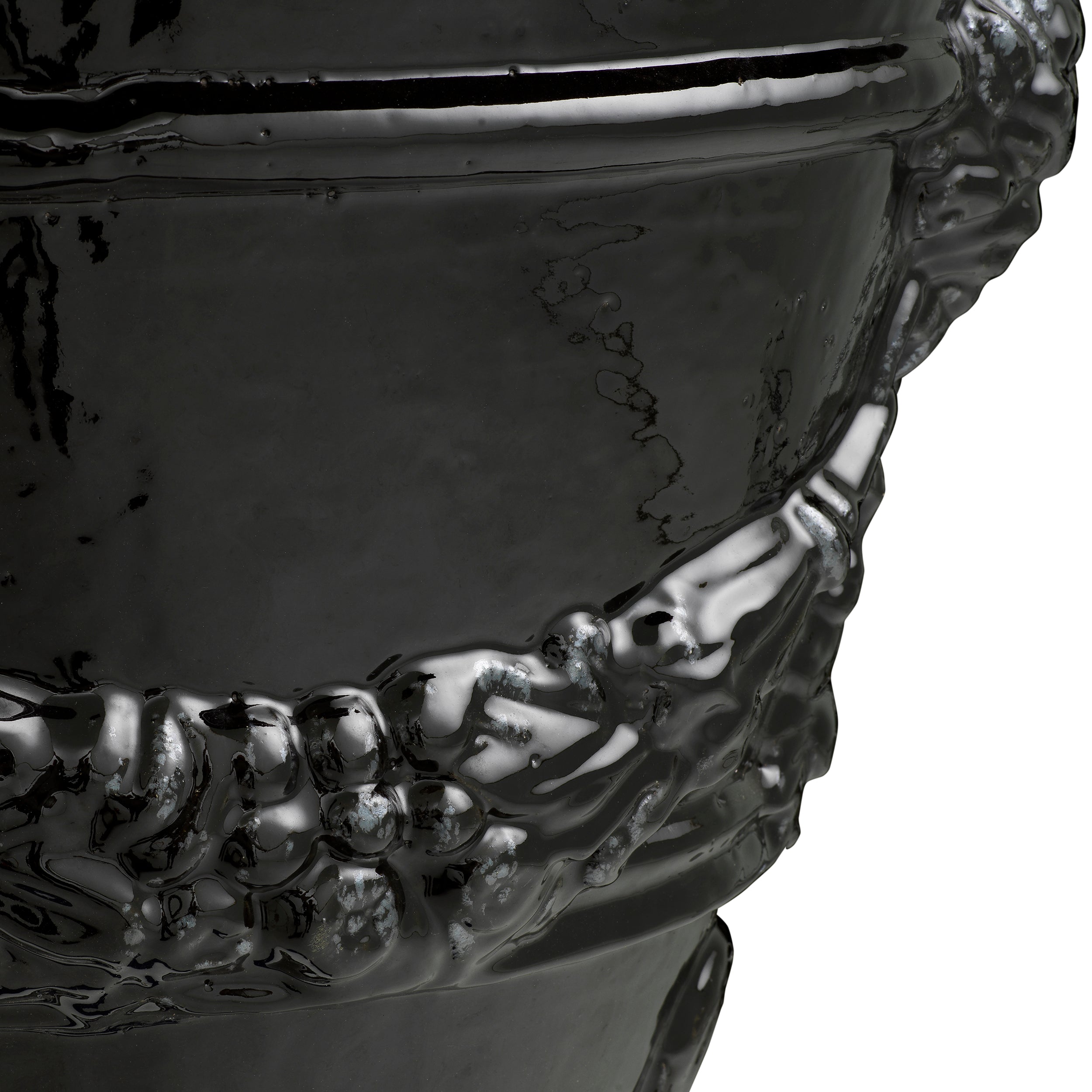 Plantenpot Toulon Zwart