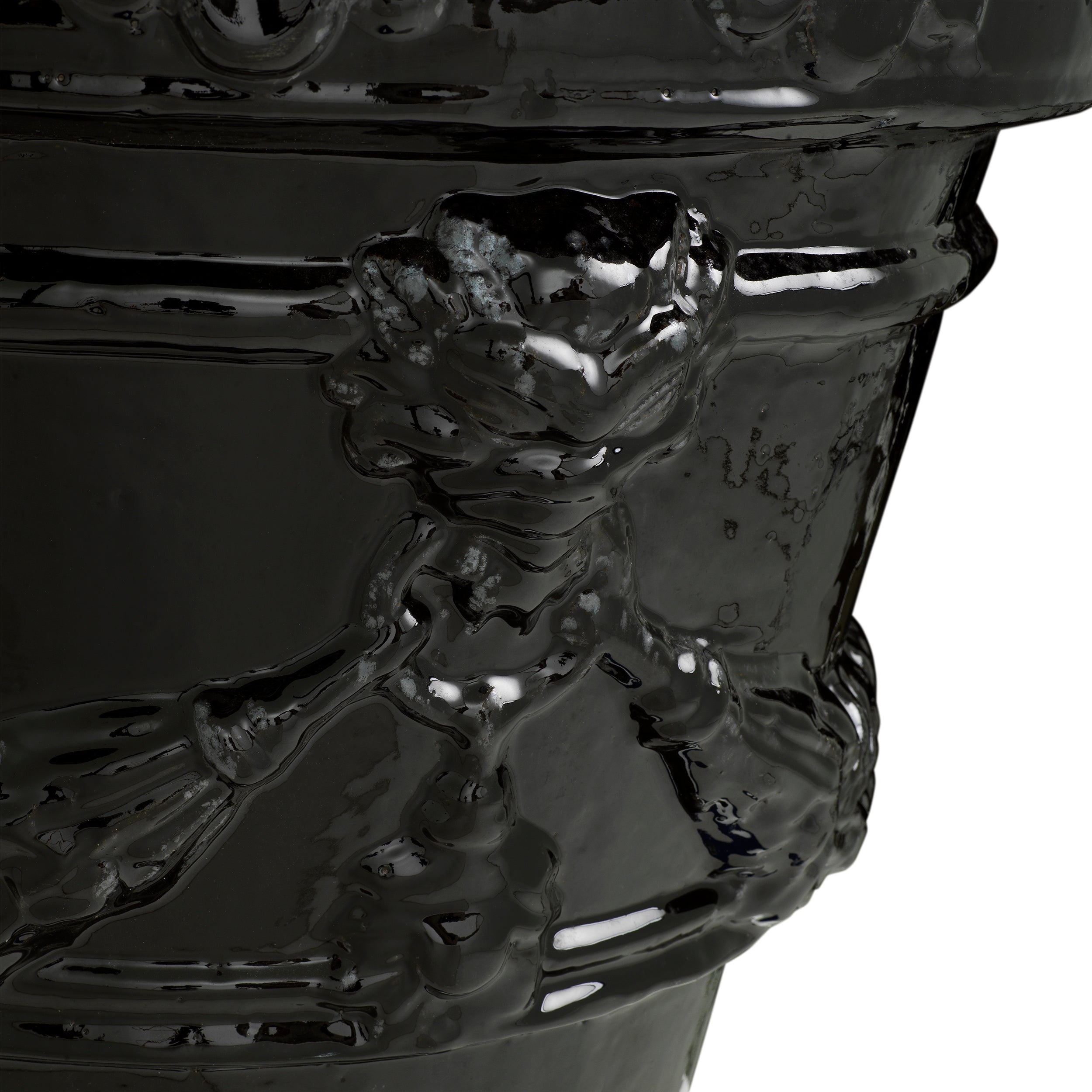 Plantenpot Toulon Zwart