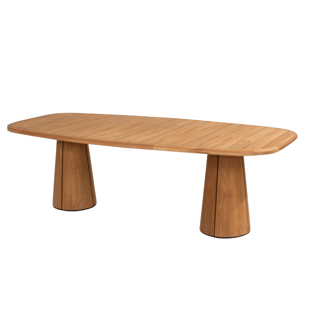 Tuinset Capalbio | Eettafel Capri 240cm | 6x Eetstoel Capalbio