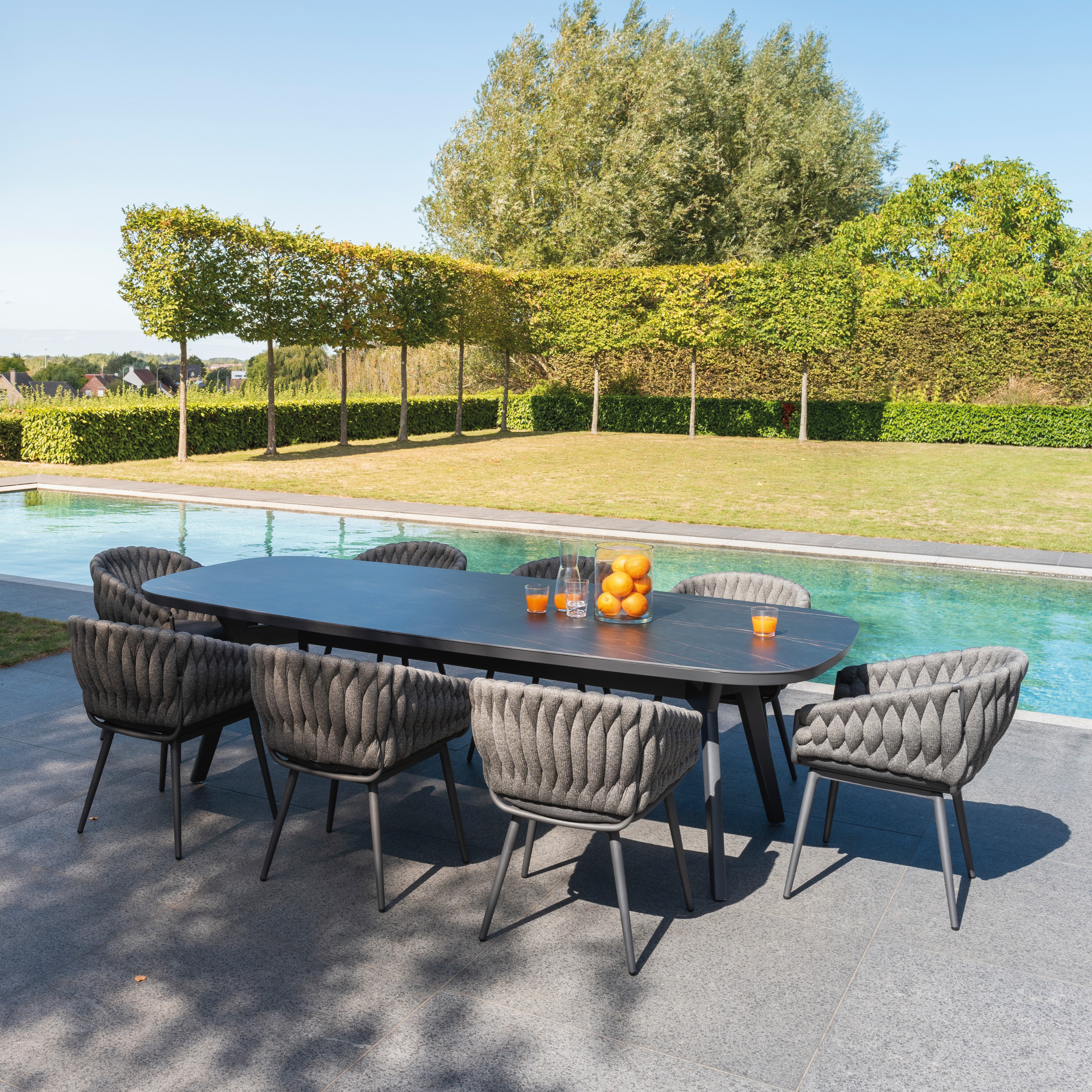 Eetstoel Vigo Donker Grijs