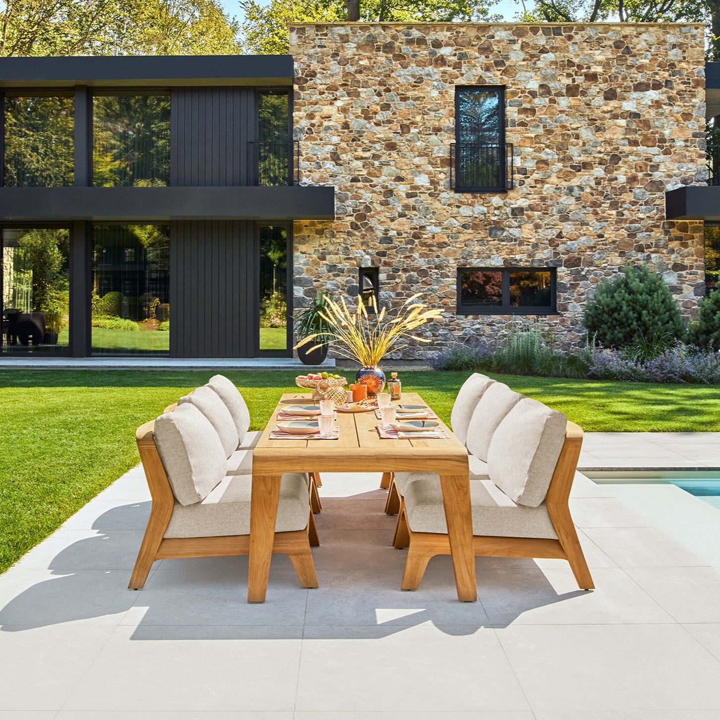 Low dining stoel Basta