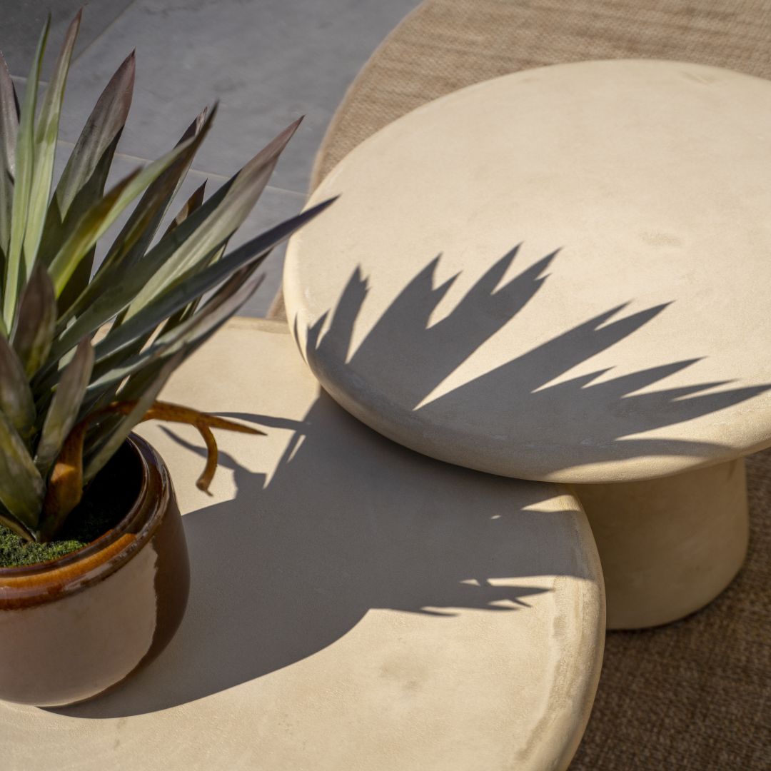 Loungeset Biarritz | Tuinbank Met Ligelement | 1x Loungestoel | Salontafels Hampton