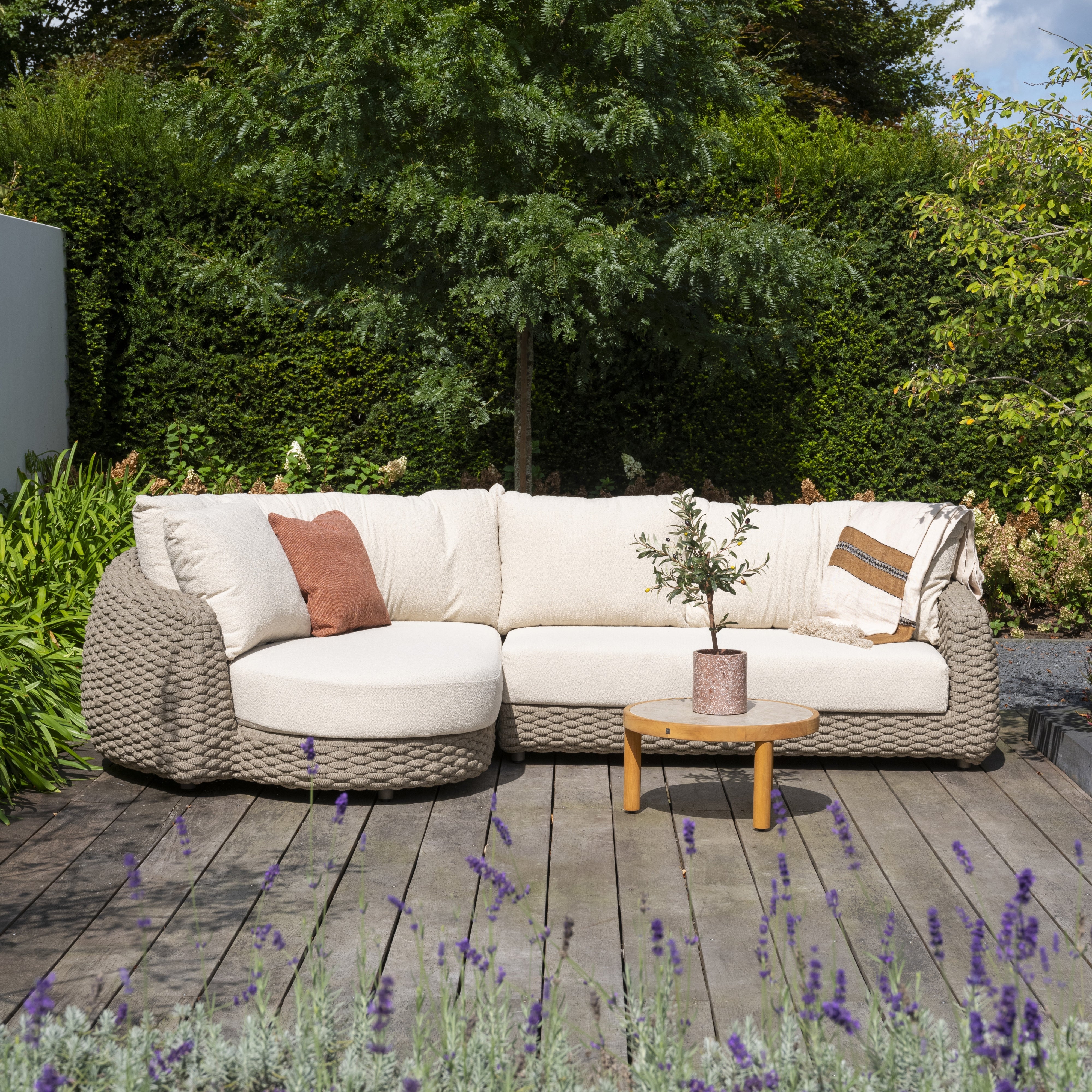 Loungeset Maxime met ligelement