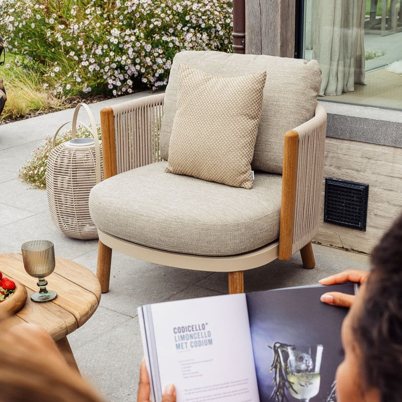 Loungestoel Mendoza Beige