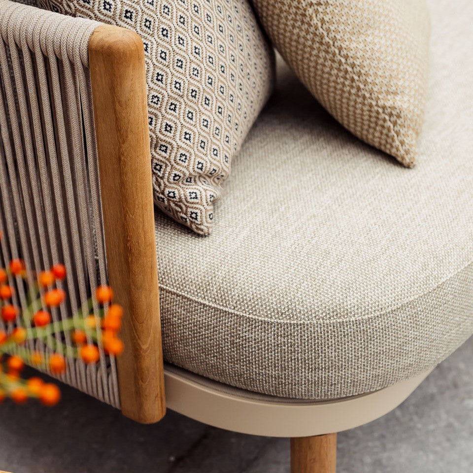 Loungestoel Mendoza Beige