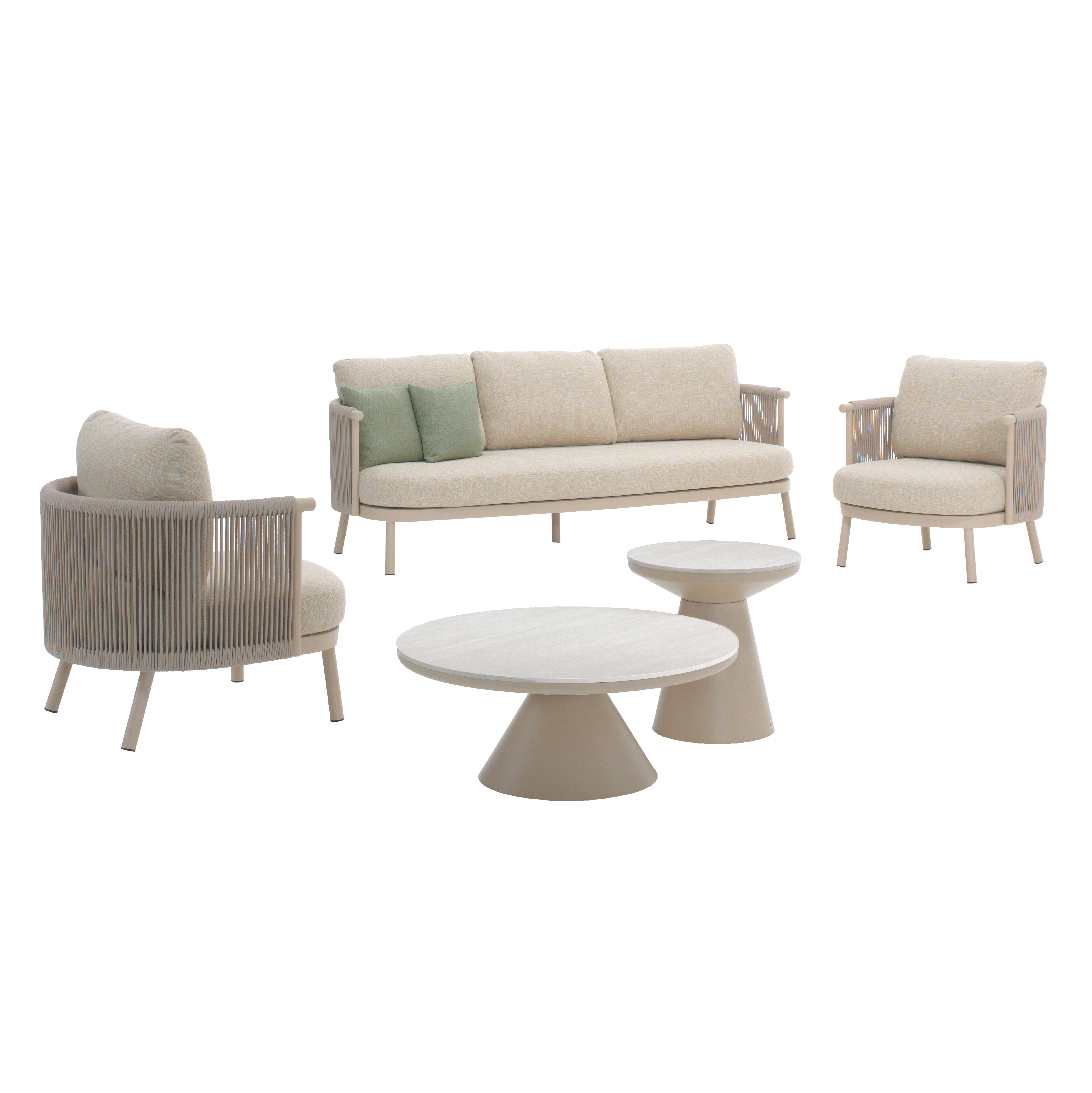 Loungeset Mendoza Latte