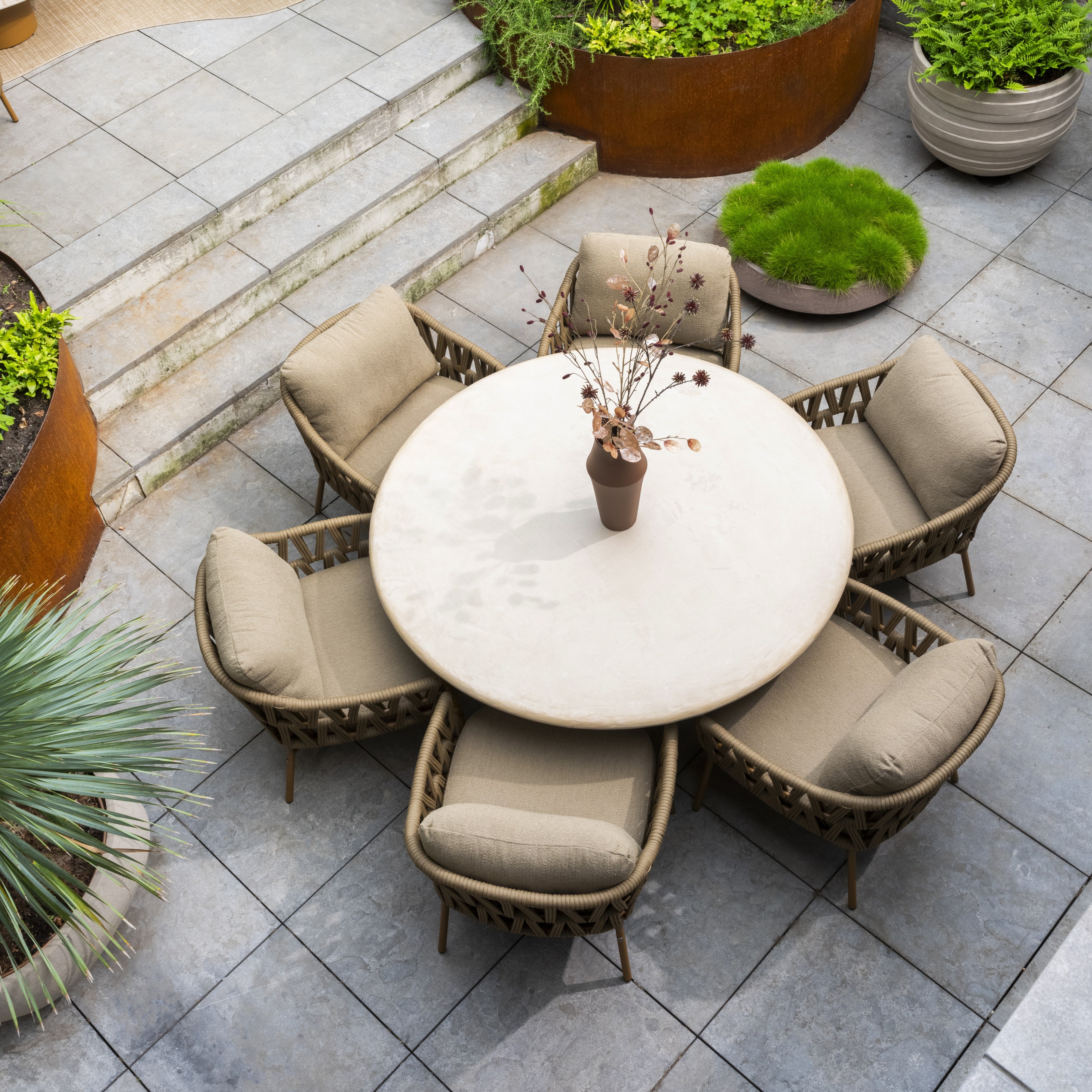 Low Dining Tafel Hampton