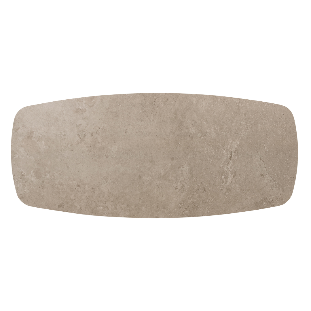 Tuinset Allora Terre | Eettafel Prado Terre | 6x Eetstoel Allora