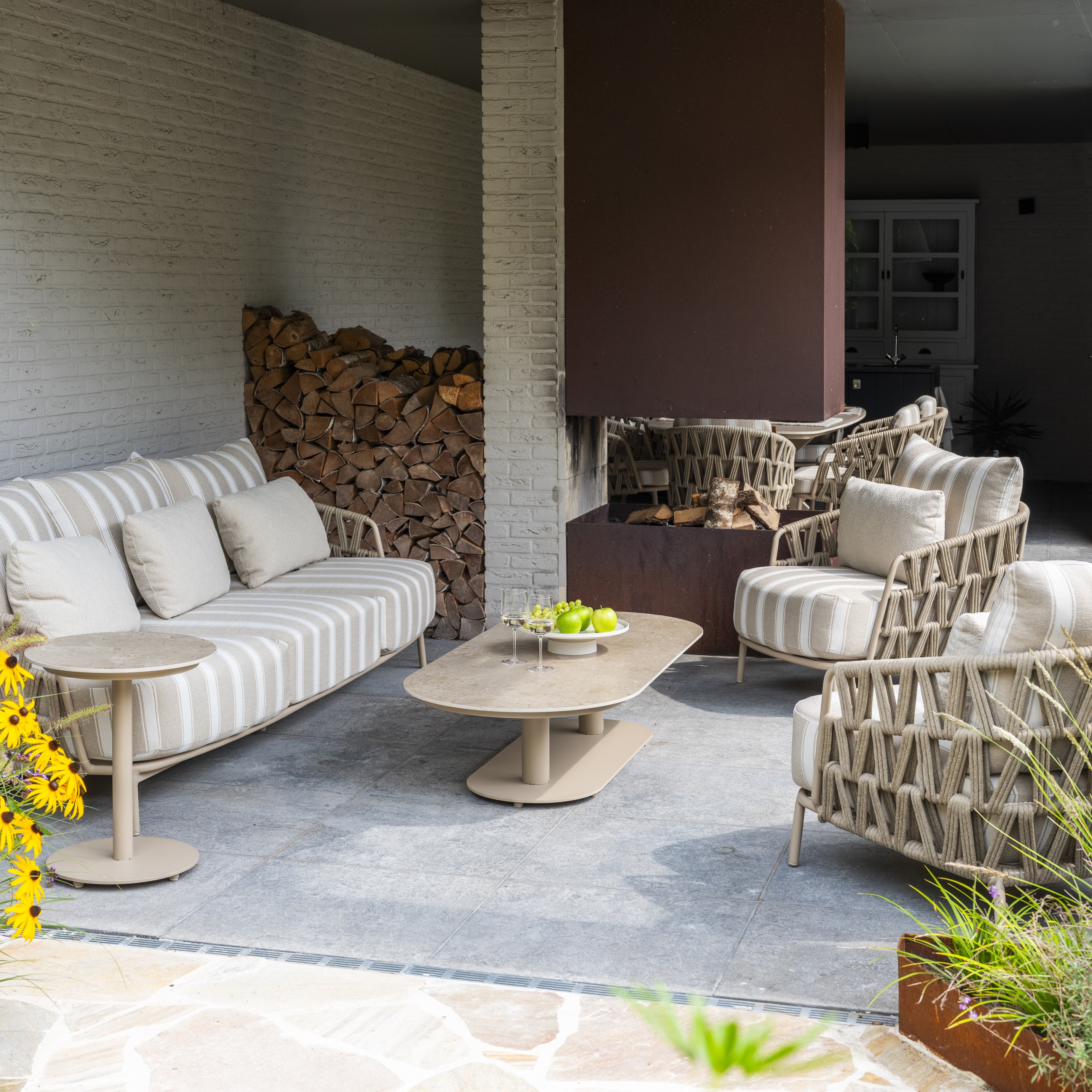 Salontafel Boaz Ovaal Latte