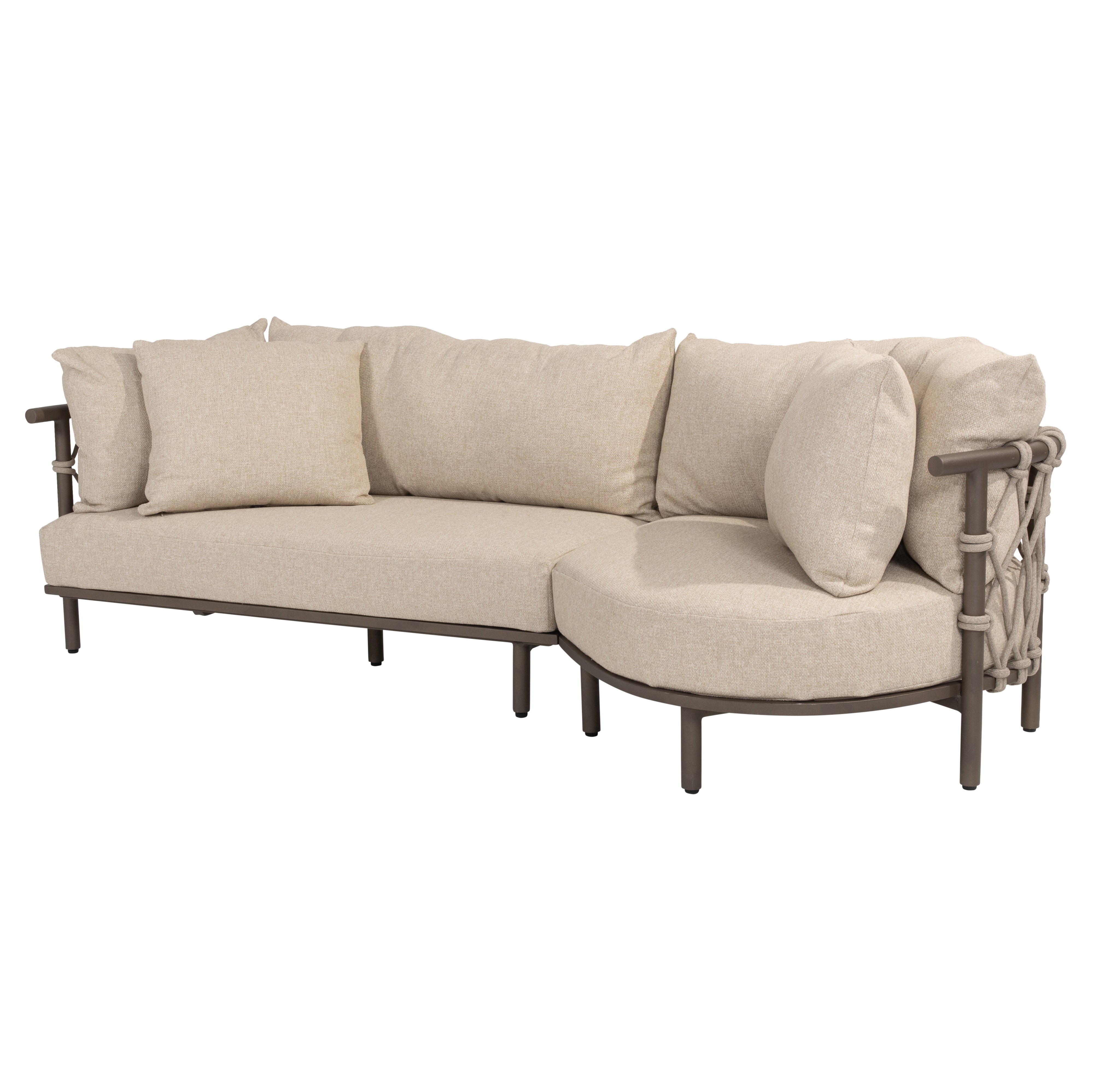 Loungeset Ezra met ligelement