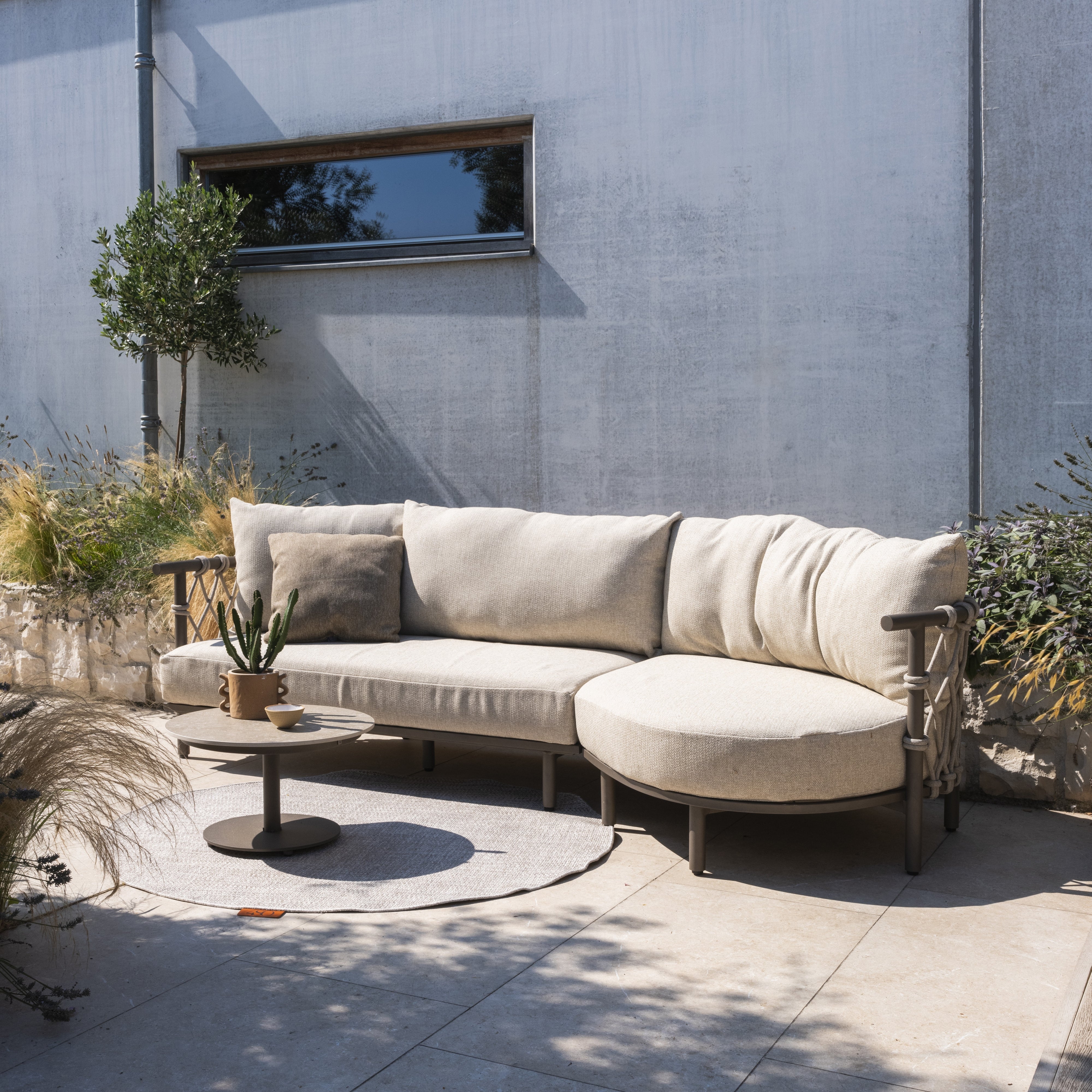 Loungeset Ezra met ligelement