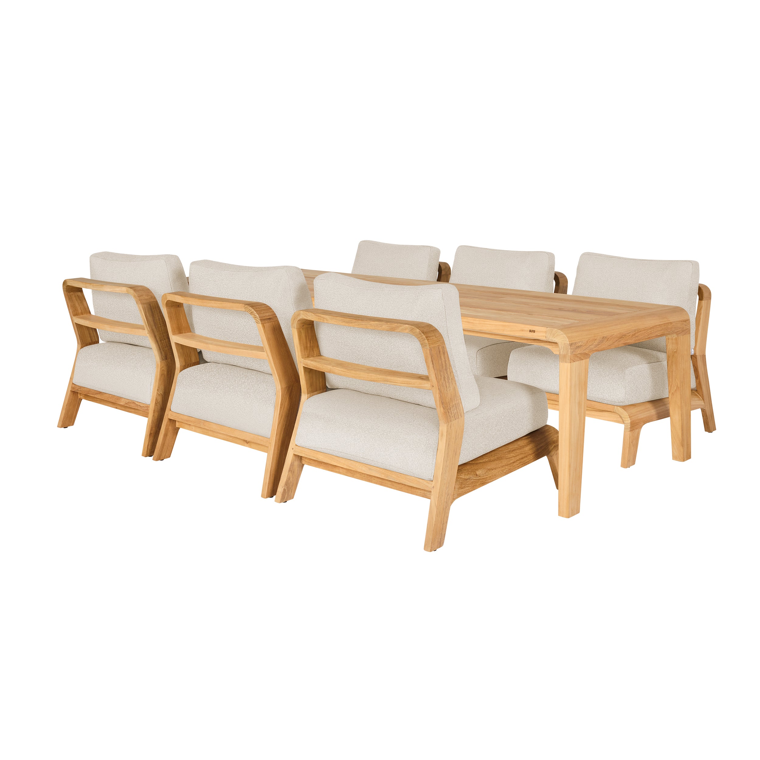 Low Dining Set Basta