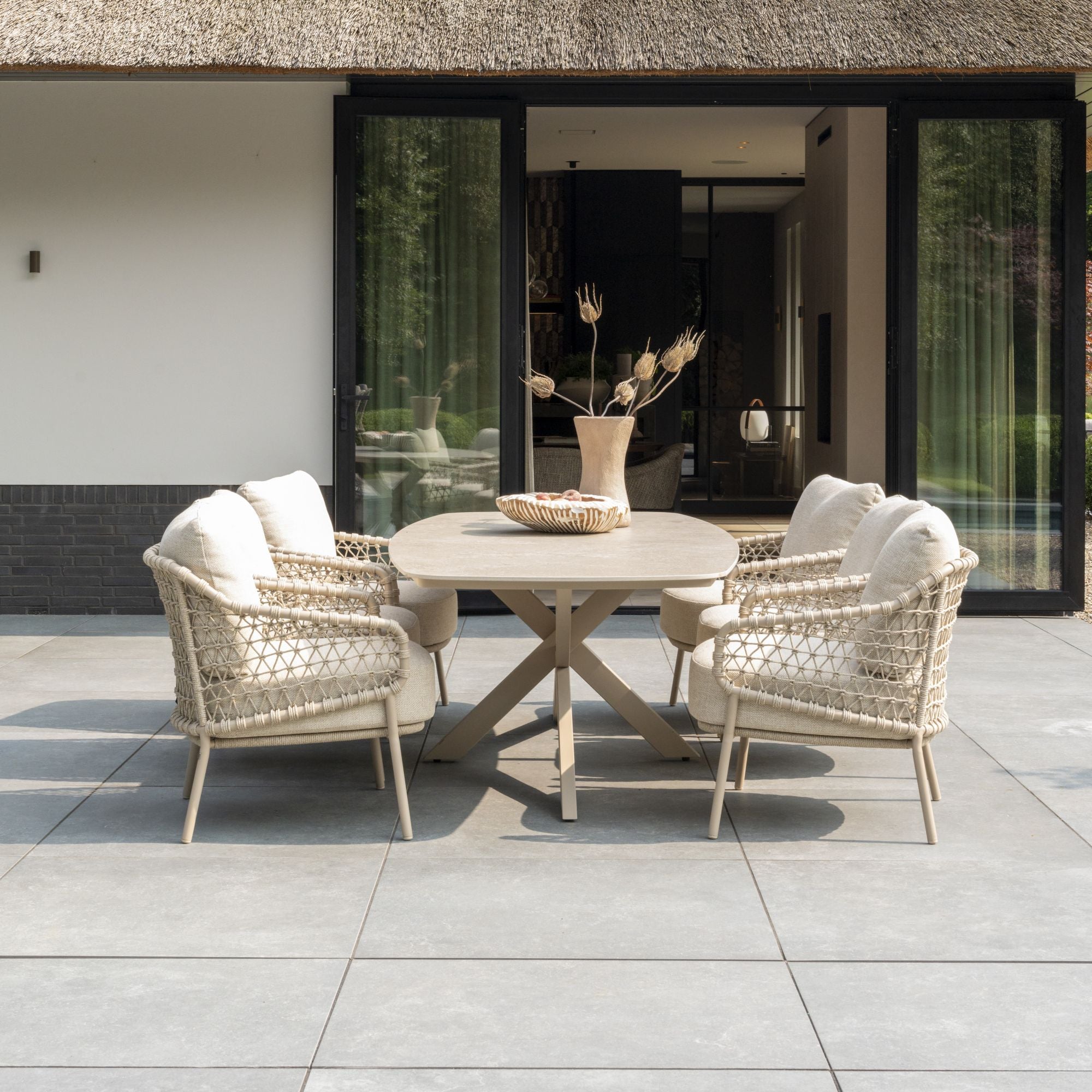 Low Dining Set Sardinia